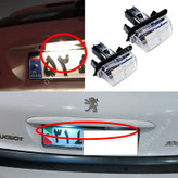 چراغ پلاک خودرو وارون مدل P-705-SMD مناسب برای پژو پارس بسته 2 عددی