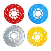 صفحه پشت رینگ خودرو چیکال مدل V-110 بسته 2 عددی