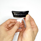 آرم سه بعدی فرمان خودرو چیکال مدل P-880 مناسب برای پژو 207new