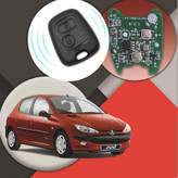 ریموت یدکی دزدگیر خودرو چیکال مدل 206 K-597