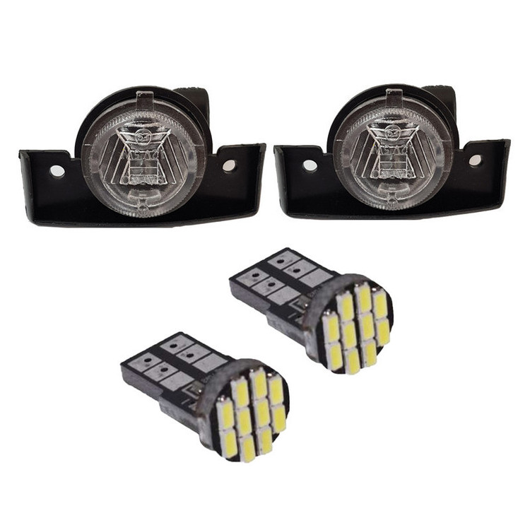 چراغ پلاک خودرو وارون مدل P-709-SMD مناسب برای پژو 405 بسته 2 عددی