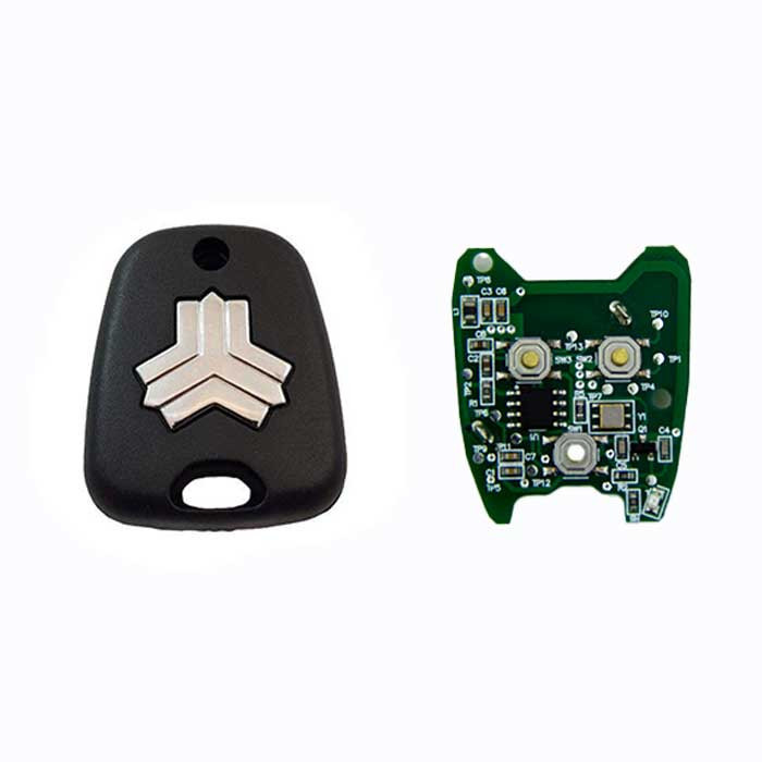ریموت دزدگیر خودرو چیکال مدل P-824 مناسب برای پراید