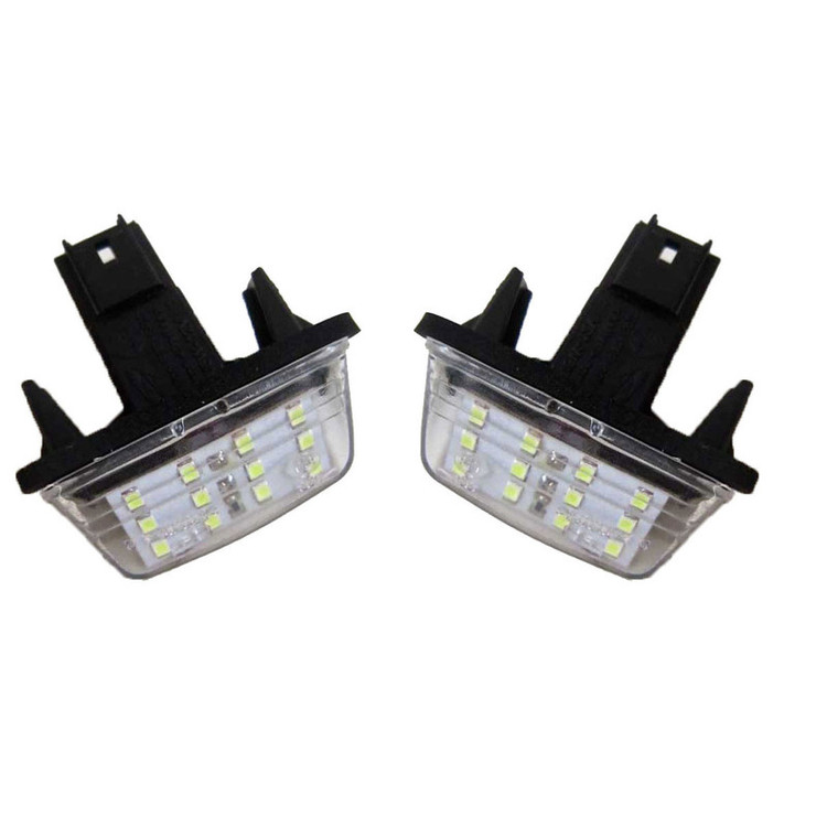 چراغ پلاک خودرو وارون مدل P-705-SMD مناسب برای پژو 207 بسته 2 عددی