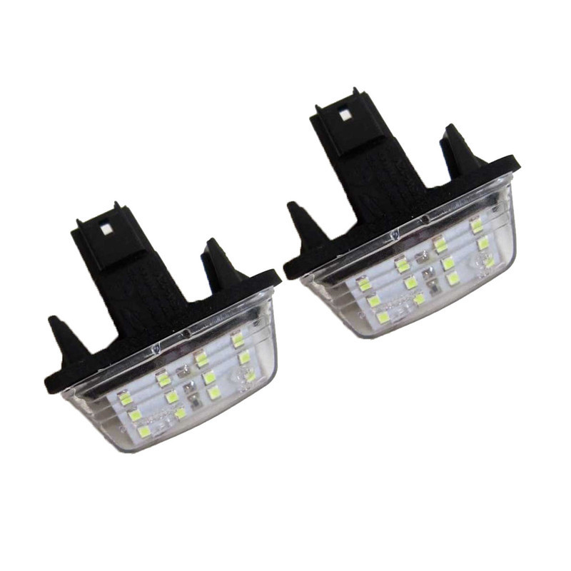 چراغ پلاک خودرو وارون مدل P-705-SMD مناسب برای پژو 207 بسته 2 عددی