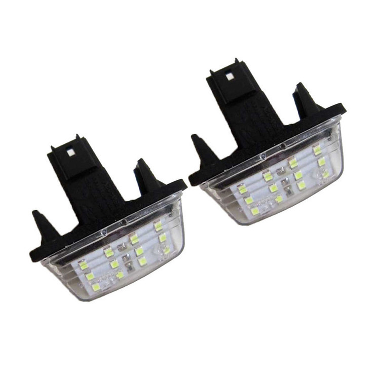 چراغ پلاک خودرو وارون مدل P-705-SMD مناسب برای پژو 207 بسته 2 عددی