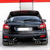 لیپ اگزوز نسوز دولول خودرو وارون مدل P-354-CARBON مناسب برای پژو 206