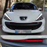 رد لاین چسبی سپر خودرو چیکال مدل P-883 مناسب برای پژو 207