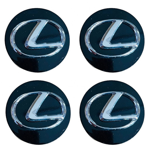 درپوش رینگ خودرو وارون مدل P-665-BLK مناسب برای لکسوس بسته 4 عددی