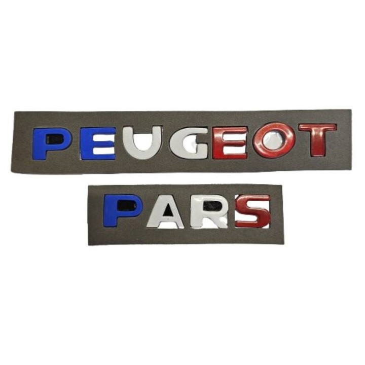 آرم صندوق عقب خودرو چیکال مدل P-2049-FR مناسب برای پژو پارس بسته 2 عددی