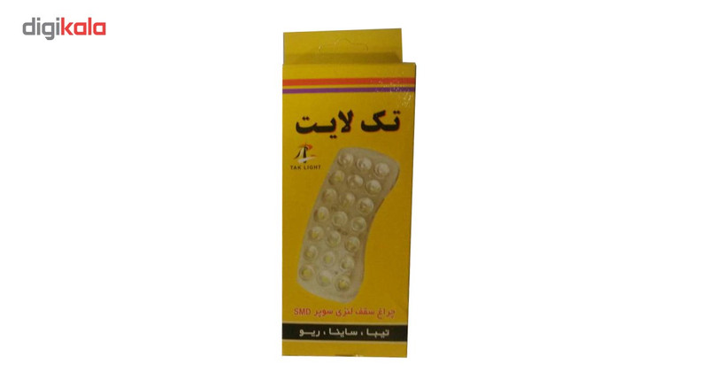 چراغ ال ای دی سقف خودرو تک لایت مناسب برای تیبا