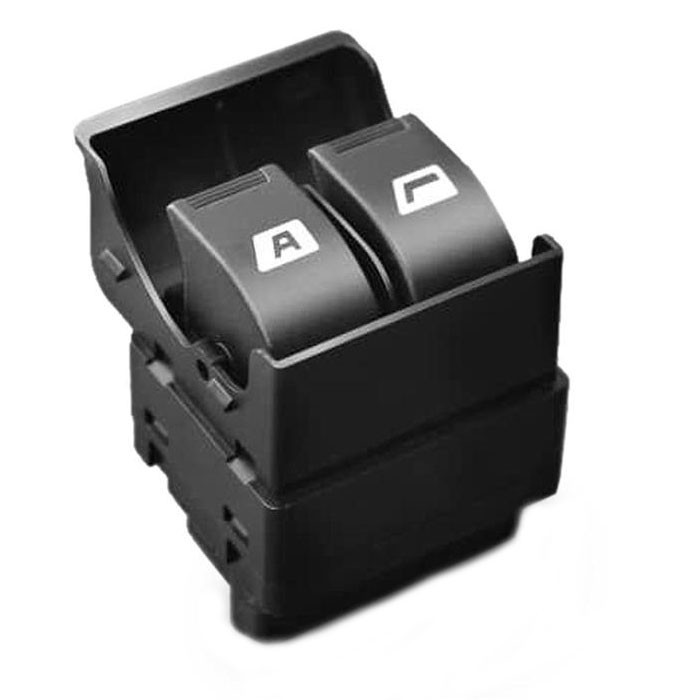 کلید شیشه بالابر جلو چپ خودرو وارون مدل P-266-AUTO-WH مناسب برای سمند