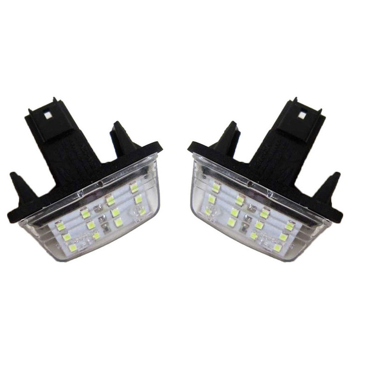 چراغ پلاک خودرو وارون مدل P-705-SMD مناسب برای پژو 206 بسته 2 عددی