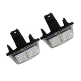 چراغ پلاک خودرو وارون مدل P-705-SMD مناسب برای پژو 206 بسته 2 عددی