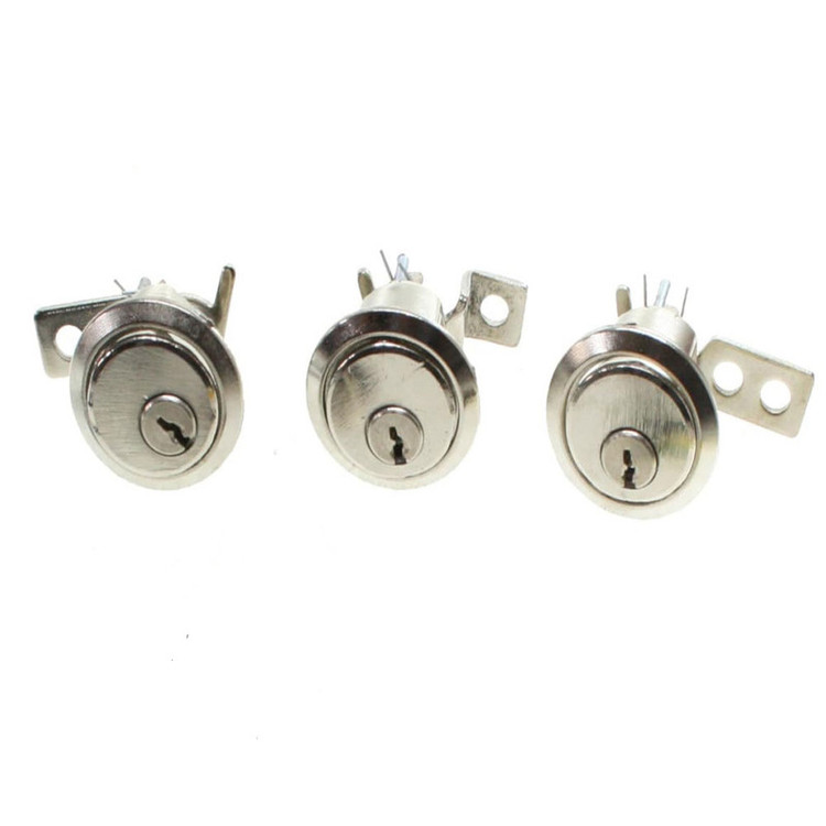 قفل و سوییچ سری ضد سرقت خودرو چیکال مدل P-946 مناسب برای پژو پارس بسته 3 عددی