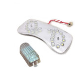 چراغ سقف و صندوق خودرو چیکال مدل P-562-641 مناسب برای ساینا بسته 2 عددی