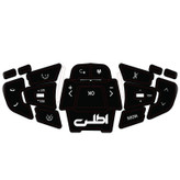 پد محافظ دکمه فرمان خودرو چیکال مدل P-915 مناسب برای اطلس بسته 16 عددی