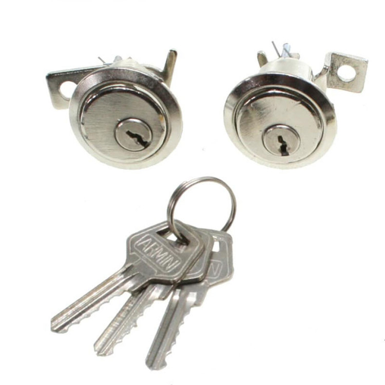 قفل و سوییچ درب ضد سرقت خودرو چیکال مدل P-937 مناسب برای ساینا بسته 2 عددی