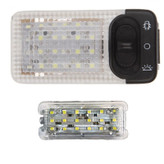 چراغ سقف و صندوق خودرو چیکال مدل P-876-536 مناسب برای پژو 207 بسته 2 عددی