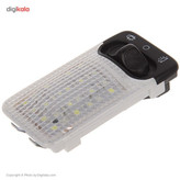 چراغ سقف و صندوق خودرو چیکال مدل P-876-536 مناسب برای پژو 206 بسته 2 عددی