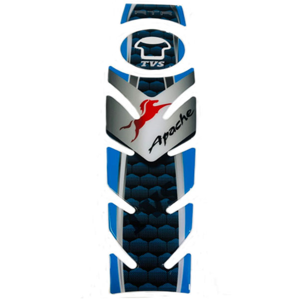 پد برچسب ژله ای باک موتور سیکلت وارون مدل BLUU مناسب برای آپاچی