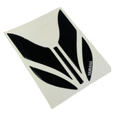 پد برچسب گلگیر جلو موتور سیکلت وارون مدل A-34-BLK مناسب برای یاماها آیروکس بسته 5 عددی