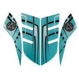 پد برچسب گلگیر جلو موتور سیکلت وارون مدل W-9-FIROZ مناسب برای یاماها آیروکس بسته 4 عددی