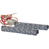 چراغ پلیسی موتور سیکلت وارون مدل 6 لنزه کد W-30 بسته 2 عددی