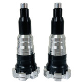 پروتکشن بدنه موتور سیکلت وارون مدل CNC ستاره ای کد W-39-SLVR بسته 2 عددی