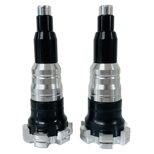 پروتکشن بدنه موتور سیکلت وارون مدل CNC ستاره ای کد W-39-SLVR بسته 2 عددی