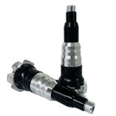 پروتکشن بدنه موتور سیکلت وارون مدل CNC ستاره ای کد W-39-SLVR بسته 2 عددی