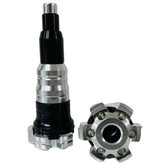 پروتکشن بدنه موتور سیکلت وارون مدل CNC ستاره ای کد W-39-SLVR بسته 2 عددی