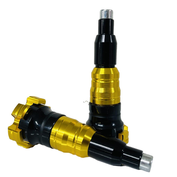 پروتکشن بدنه موتور سیکلت وارون مدل CNC ستاره ای کد W-39-GLD بسته 2 عددی