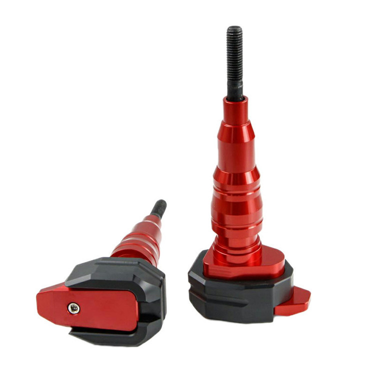 پروتکشن بغل شاسی موتور سیکلت وارون مدل بدنه بلند کد W-86-RD بسته 2 عددی