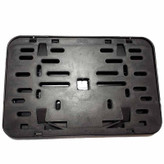 قاب پلاک موتور سیکلت وارون مدل دودی کد B-2-BLK