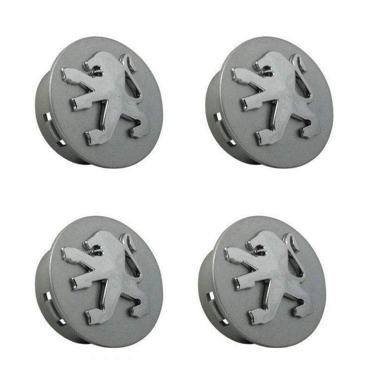 قالپاق وسط رینگ خودرو چیکال مدل M-10 مناسب برای پژو پارس بسته 4 عددی