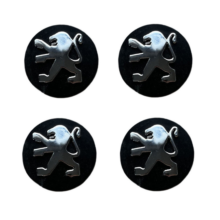 قالپاق وسط رینگ خودرو وارون مدل M-1 - BLK مناسب برای پژو 207 MC بسته 4 عددی