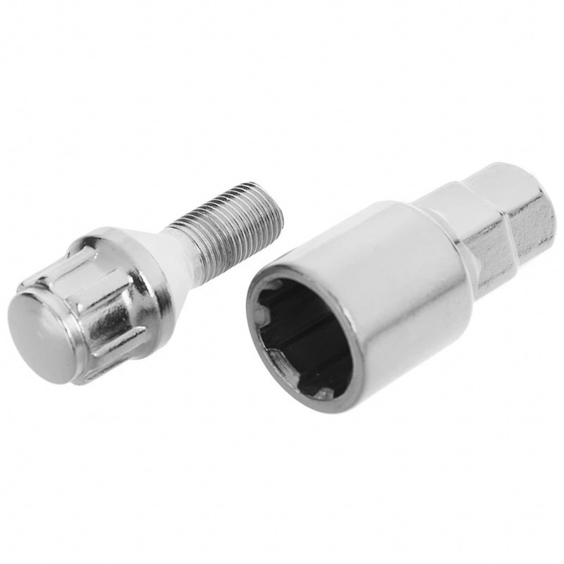 پیچ چرخ و رینگ ضد سرقت خودرو چیکال مدل P-342 مناسب برای رنو ساندرو مجموعه 6 عددی