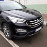 تلسکوپی آب پاش سپر و چراغ جلو چپ خودرو چیکال مدل P-889-L مناسب برای سانتافه DM 2014