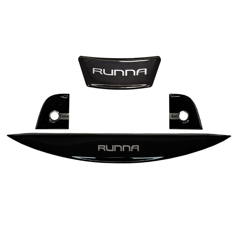 پد جلو ساعت و برچسب روی فرمان خودرو چیکال مدل P-997 مناسب برای رانا بسته 4 عددی