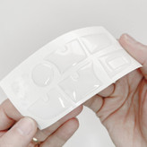 پد محافط دکمه داشبورد و تهویه خودرو چیکال مدل K-762 مناسب برای رانا بسته 7 عددی