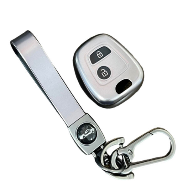 قاب ریموت و جاسوییچی خودرو چیکال مدل K-644-P-982 مناسب برای پژو 207 بسته 2 عددی