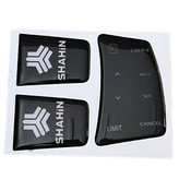 پد دکمه کروز و برچسب فرمان خودرو چیکال مدل P-979 مناسب برای شاهین بسته 3 عددی