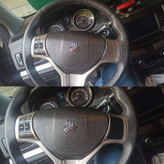 پد دکمه کروز و برچسب فرمان خودرو چیکال مدل P-979 مناسب برای شاهین بسته 3 عددی