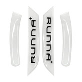 پد محافظ و برچسب آینه خودرو چیکال مدل P-978-WH مناسب برای رانا پلاس بسته 4 عددی