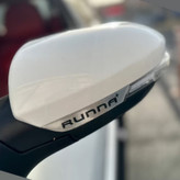 پد محافظ و برچسب آینه خودرو چیکال مدل P-978-WH مناسب برای رانا پلاس بسته 4 عددی