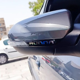 پد محافظ و برچسب آینه خودرو چیکال مدل P-996 مناسب برای رانا پلاس بسته 4 عددی