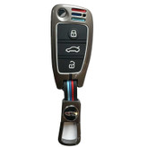 کاور ریموت و جاسوییچی خودرو چیکال مدل فلزی کد P-995 مناسب برای جک J4