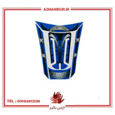 برچسب داشبورد موتور سیکلت وارون مدل W-49-BLU مناسب برای یاماها آیروکس بسته 5 عددی