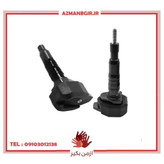 پروتکشن بغل شاسی موتور سیکلت وارون مدل بدنه بلند کد W-86-BLK بسته 2 عددی