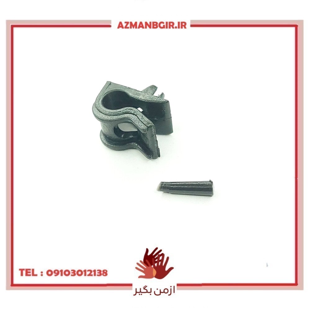 خار نگهدارنده میله کاپوت و در موتور خودرو چیکال مدل K-742 مناسب برای رنو L90 مجموعه 2 عددی